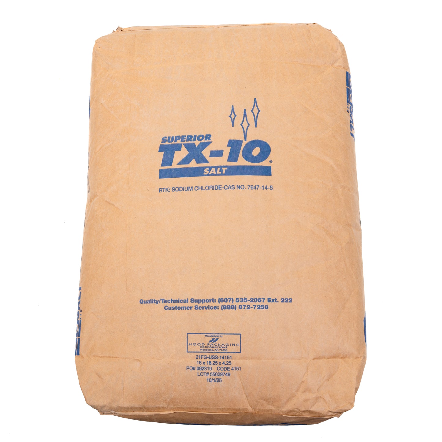 Superior TX 10 Salt 50 lbs bag