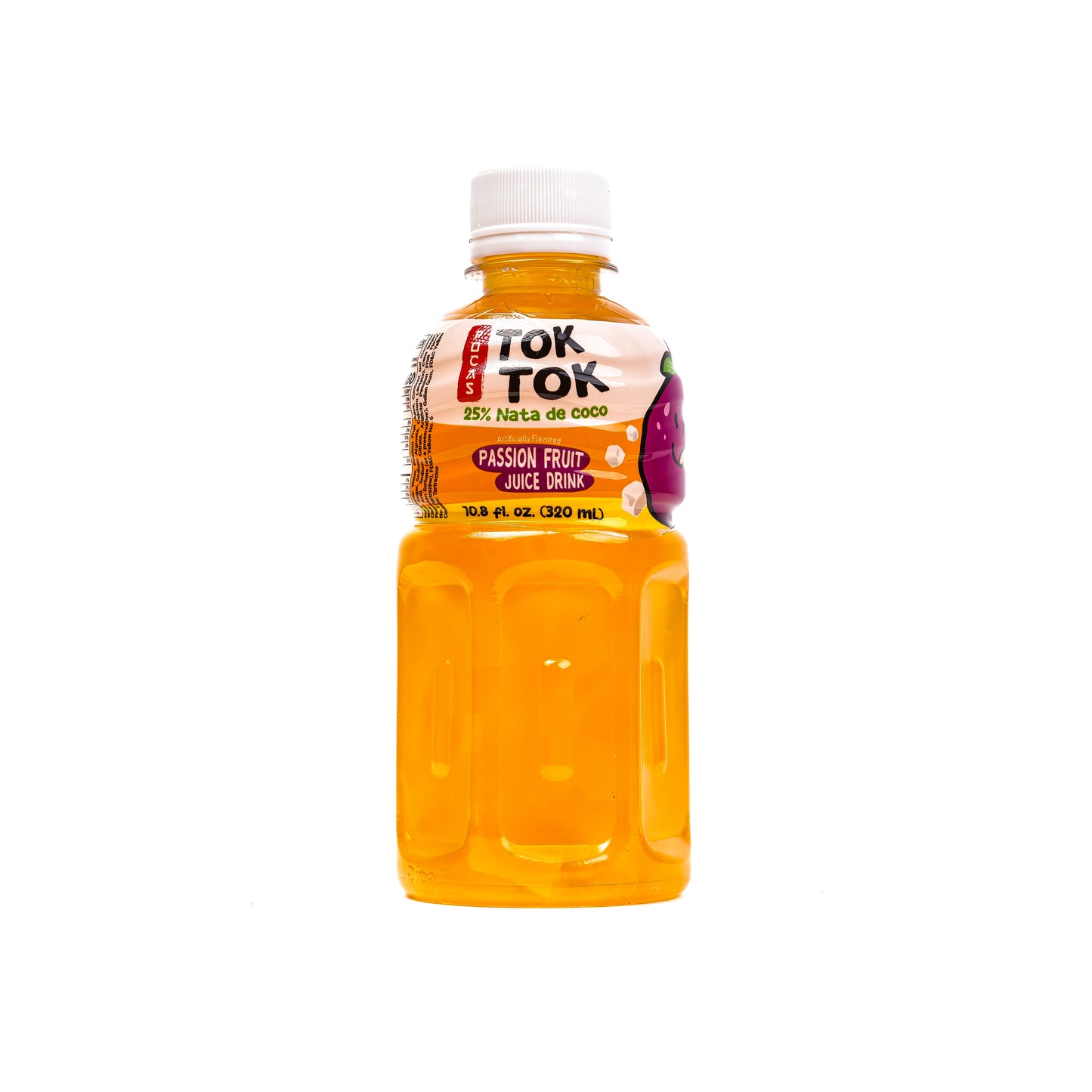 POCAS TOK TOK 25% Nata de Coco Passion Fruit Juice Drink 12/10.8OZ