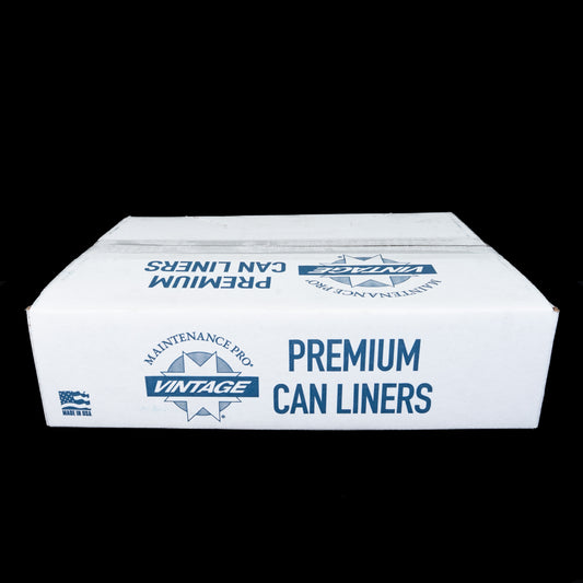 Vintage Can Liner Clear 33 Gal 100 case