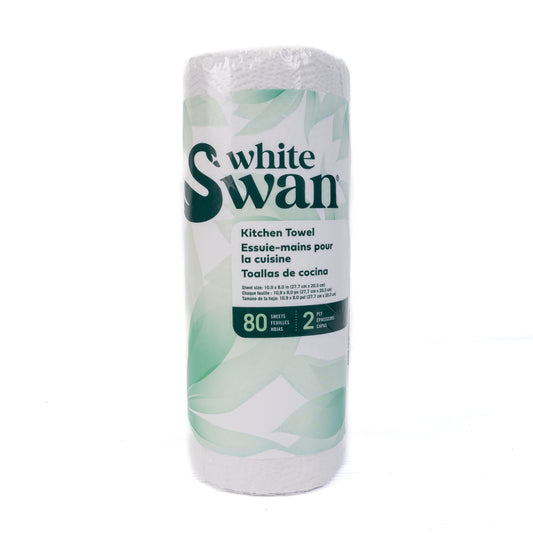 White Swan 2 Ply Paper Towels 30/80 Sheets