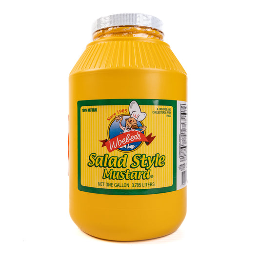 Woebers Salad Style Mustard Mostaza