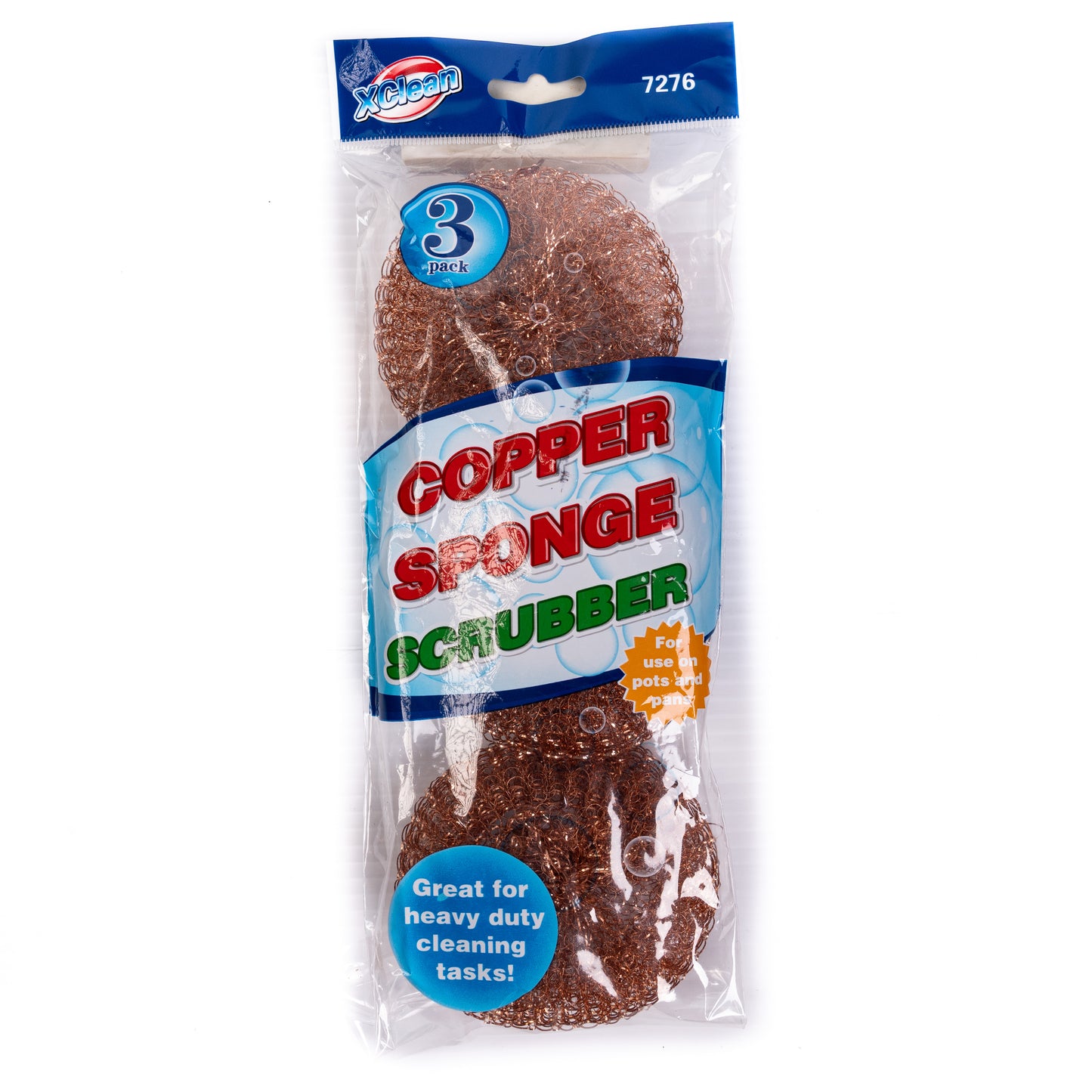 3pack Copper Sponge Scrubber Fibra De Cobre