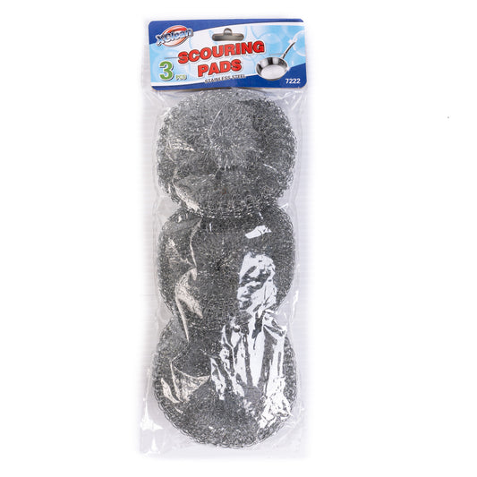 Xclean Stainless Steel Fibra Scouring Pads