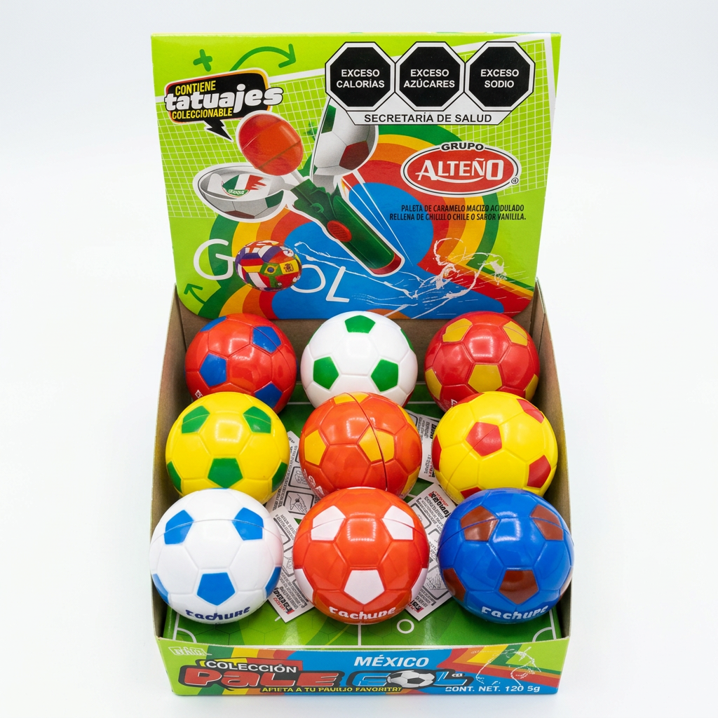 Alteno Coleccion Pale Gol Flavored Llolipops 4.6oz/ box