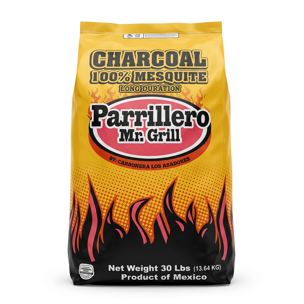 Charcoal Mr.Grill 100% Mesquite Carbon 30 LB